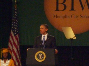 President and The Graduates Talut El-Amin, Photographer, May 16, 2011